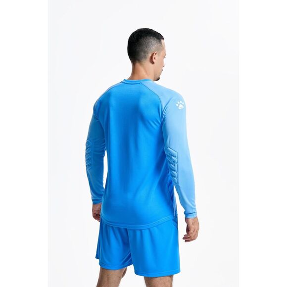 KELME Mens Blue Sz Medium Padded Goalkeeper Soccer Jersey & Shorts Set NEW NWT - Picture 2 of 6